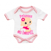 Декоративно мини боди  Princess on board