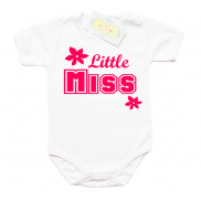 Забавно бебешко боди Little MISS