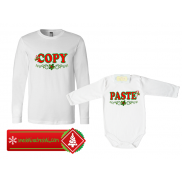 Комплект за таткото и бебето COPY/PASTE