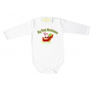 Коледно боди с надпис на английски My First Christmas 